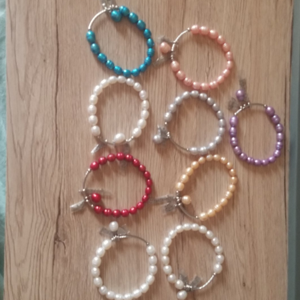Lot of 9 encouragement Bracelets